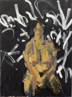 Tommy Östmar: Kvinna 160 x 120 cm